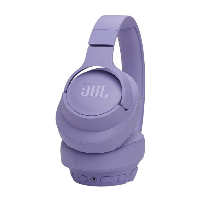 JBL Tune 770NC - Purple - Adaptive Noise Cancelling Wireless Over-Ear Headphones - Detailshot 2 image number null